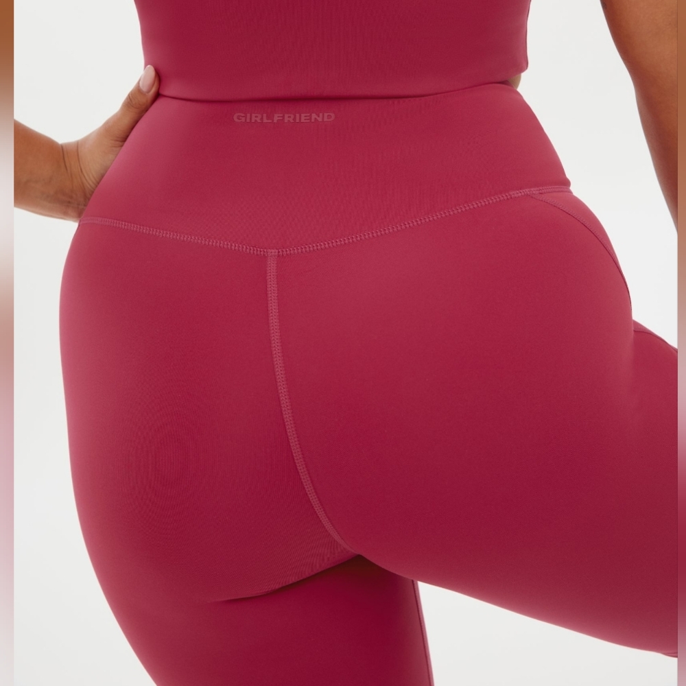GF Collective High-Rise Bike Short - Pomegranate - Picture 3 of 6
